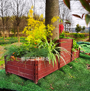 行道樹綠化-模塊式組合造景